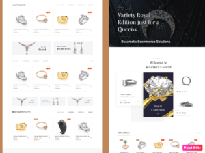 Jewellery mobile friendly website